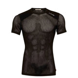 Aclima - WoolNet Light Herre Uld T-shirt // Sort-1-XtraGrej