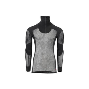 Aclima - WoolNet Original Herre Polo // Sort-1-XtraGrej