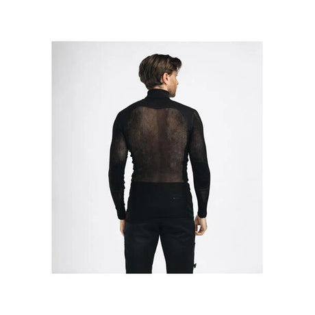 Aclima - WoolNet Original Herre Polo // Sort-6-XtraGrej