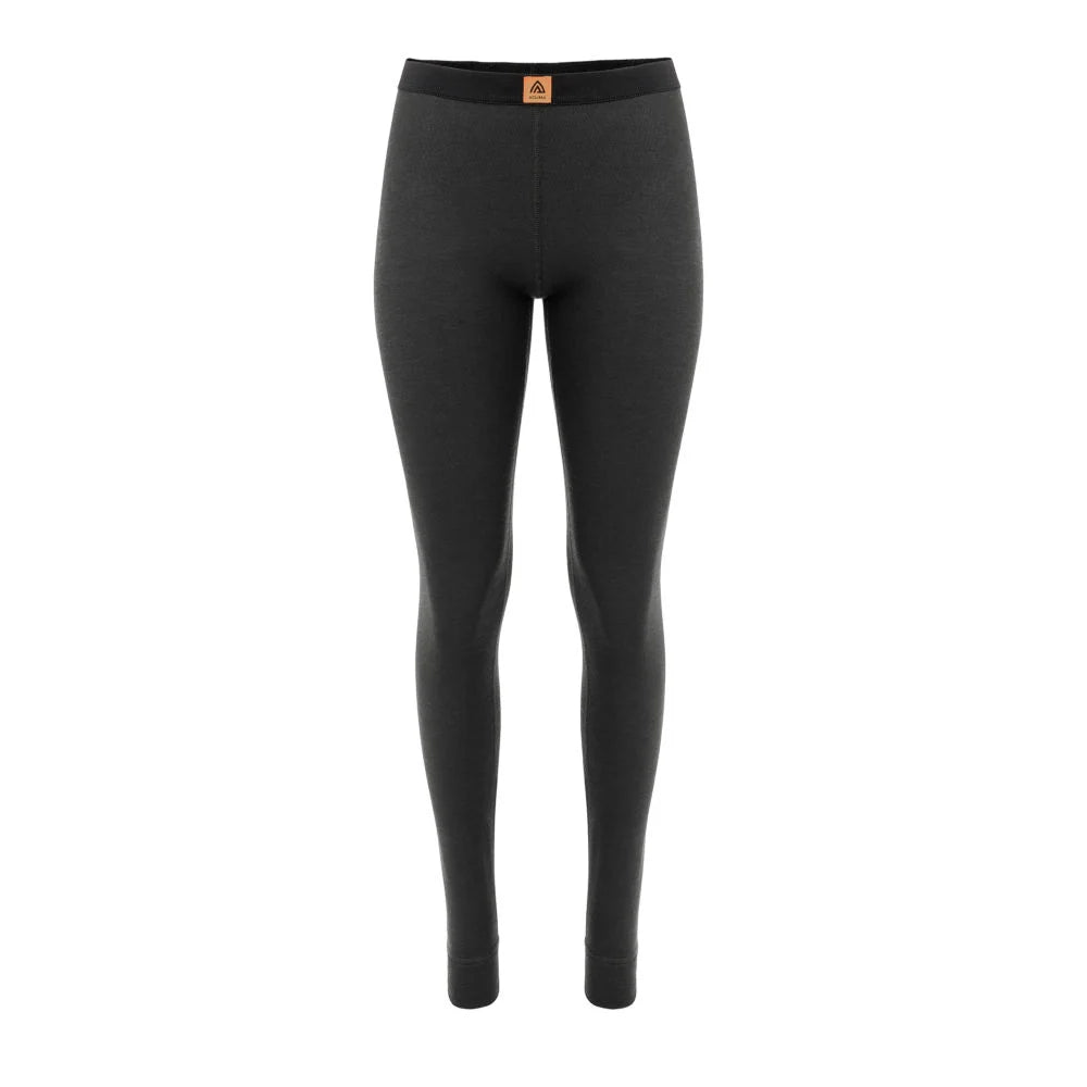 Aclima - WoolTerry 220g Dame Lange Underbukser // Sort-1-XtraGrej