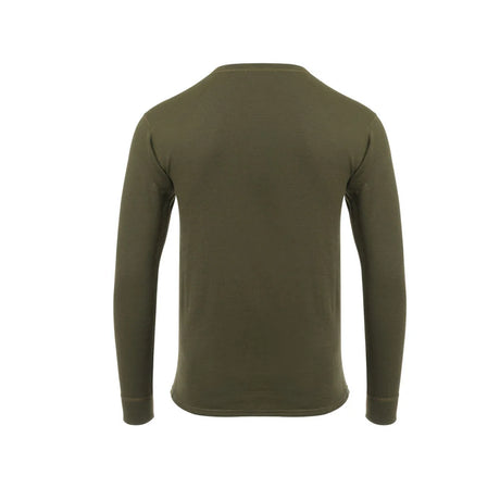 Aclima - WoolTerry 220g Herre Crew Neck // Olivengrøn-2-XtraGrej