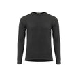 Aclima - WoolTerry 220g Herre Crew Neck // Sort-1-XtraGrej