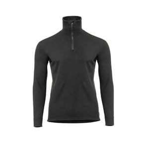 Aclima - WoolTerry 220g Herre Polo // Sort-1-XtraGrej