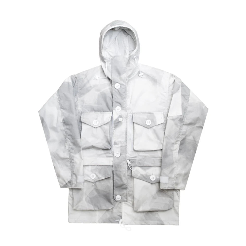 Arktis - Combat Smock Kampjakke (Hvid m. mønster) Str. XS (OUTLET)-1-XtraGrej