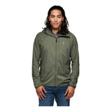 Black Diamond - Alpine Start Herre Hoodie // Olivengrøn-2-XtraGrej