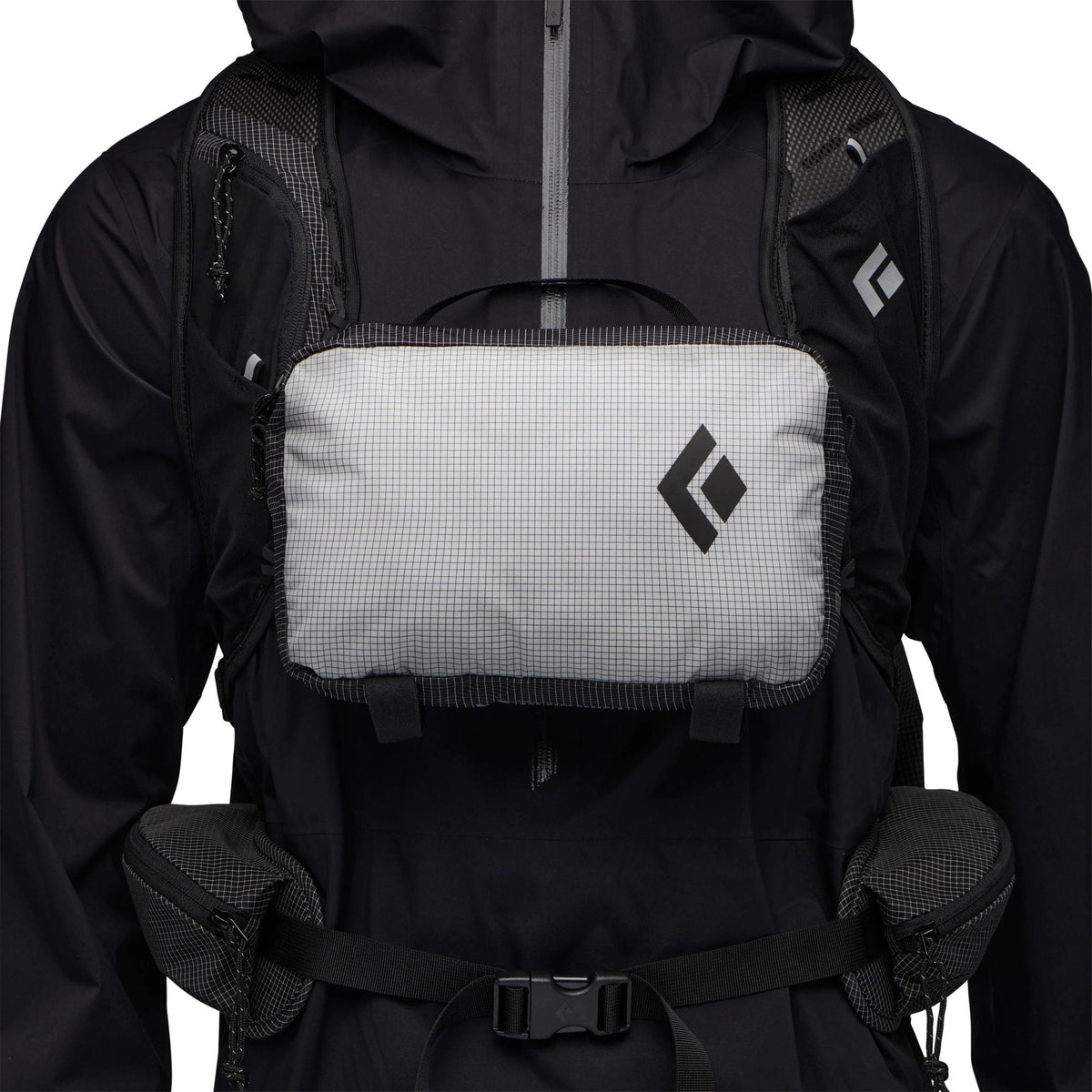 Black Diamond - Beta Light Satellite Taske 4L // Black Alloy-3-XtraGrej