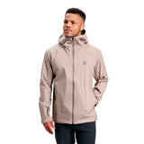 Black Diamond - FINELINE STRETCH Regnjakke // Moonstone-11-XtraGrej