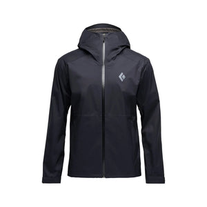 Black Diamond - FINELINE STRETCH Regnjakke // Sort-1-XtraGrej