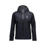 Black Diamond - FINELINE STRETCH Regnjakke // Sort-1-XtraGrej