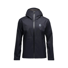 Black Diamond - FINELINE STRETCH Regnjakke // Sort-1-XtraGrej