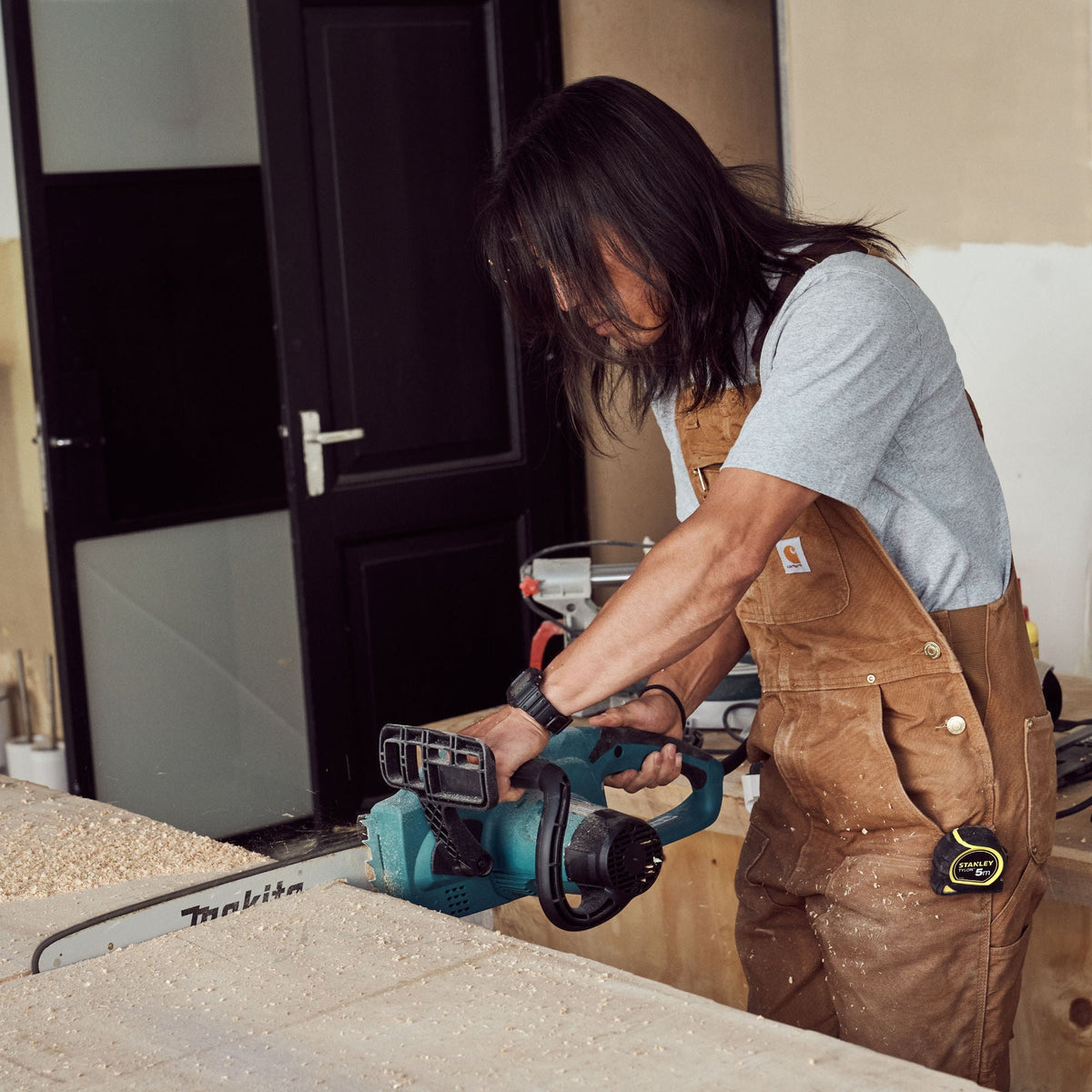 Carhartt - BIB Overalls // Brun-4-XtraGrej