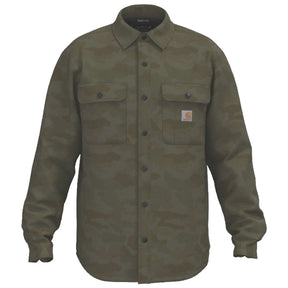 Carhartt - Canvas Fleece Foret Skjortejakke // Army Green Camo-1-XtraGrej