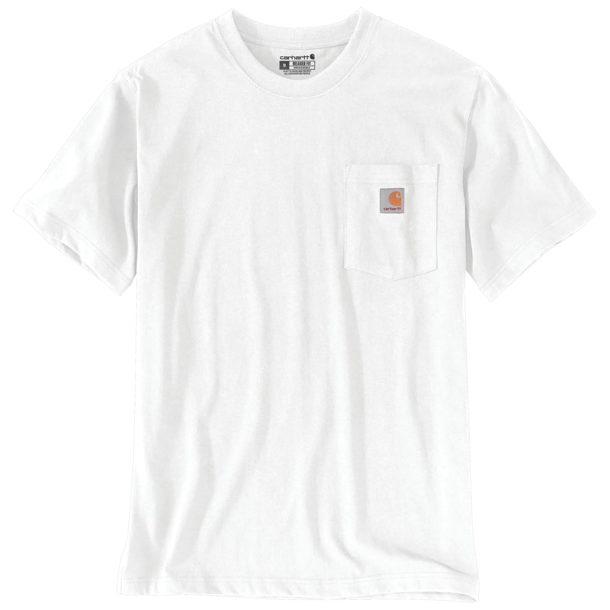 Carhartt - Dearborn Relaxed Pocket T-Shirt // Hvid-1-XtraGrej