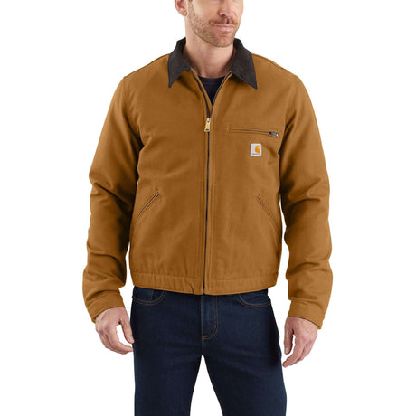 Carhartt - Duck Detroit Jakke // Brun-3-XtraGrej