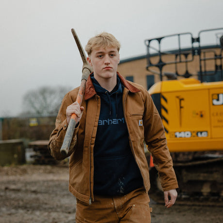 Carhartt - Duck Detroit Jakke // Brun-4-XtraGrej
