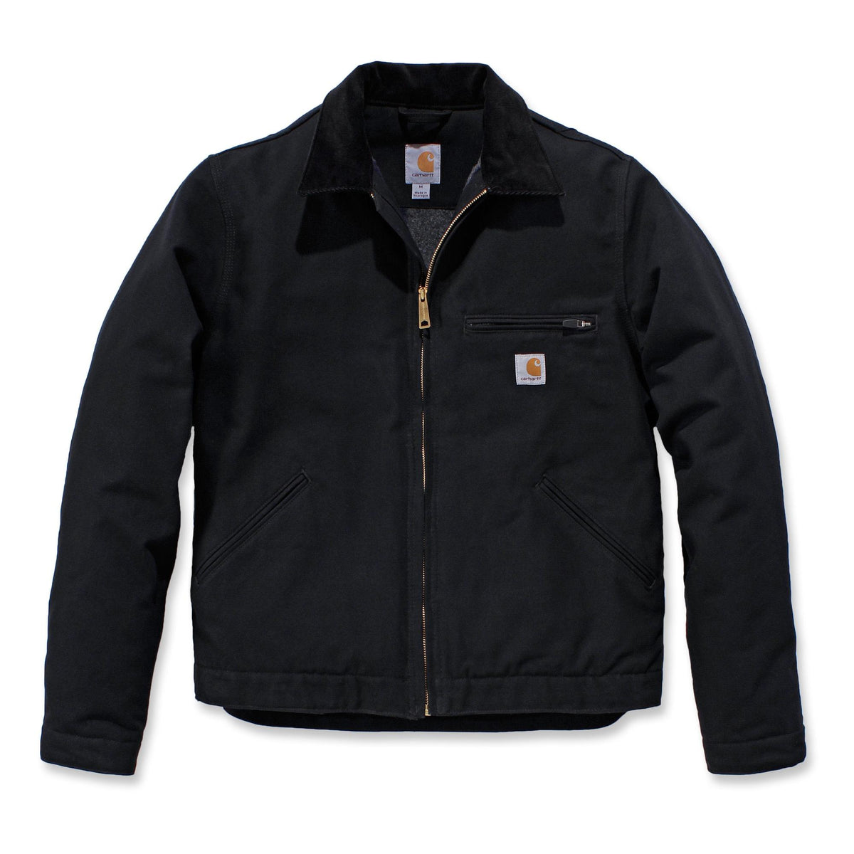 Carhartt - Duck Detroit Jakke // Sort-1-XtraGrej