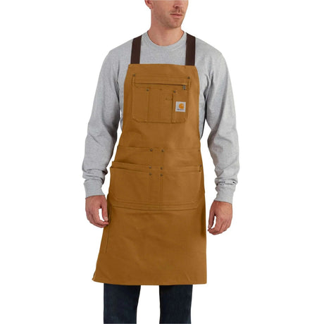 Carhartt - Firm Duck Arbejdsforklæde // Brun-3-XtraGrej