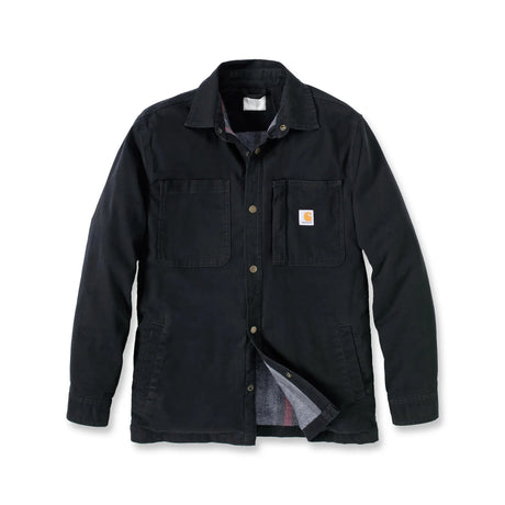 Carhartt - Fleece Foret Skjortejakke // Sort-1-XtraGrej