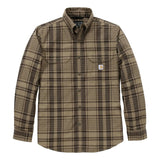 Carhartt - Fort Skjorte // Dark Clove-1-XtraGrej