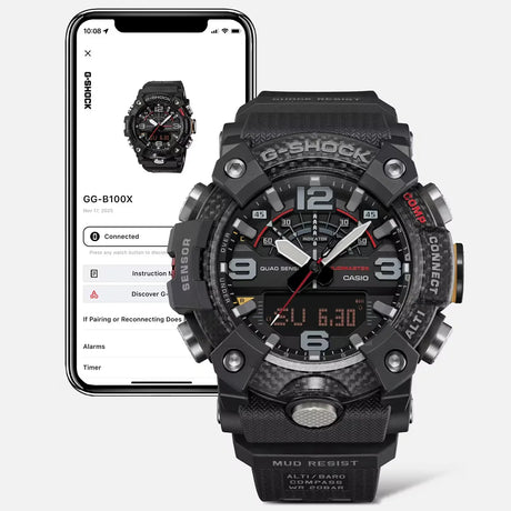 Casio G-Shock Premium Mudmaster GG-B100X-1AER-9-XtraGrej