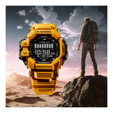 Casio - G-Shock Rangeman GPR-H1000-9 Gul-4-XtraGrej