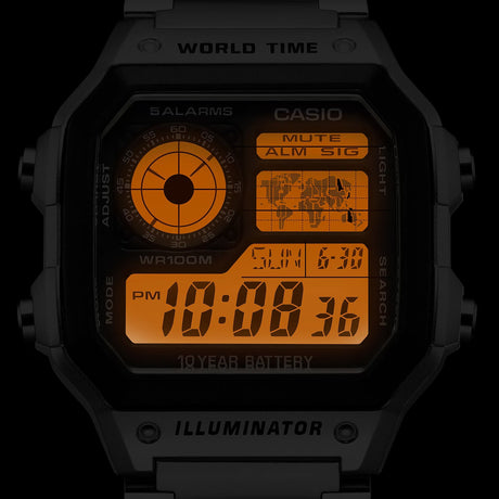 Casio - Timeless AE-1200WHD-1AVEF-5-XtraGrej