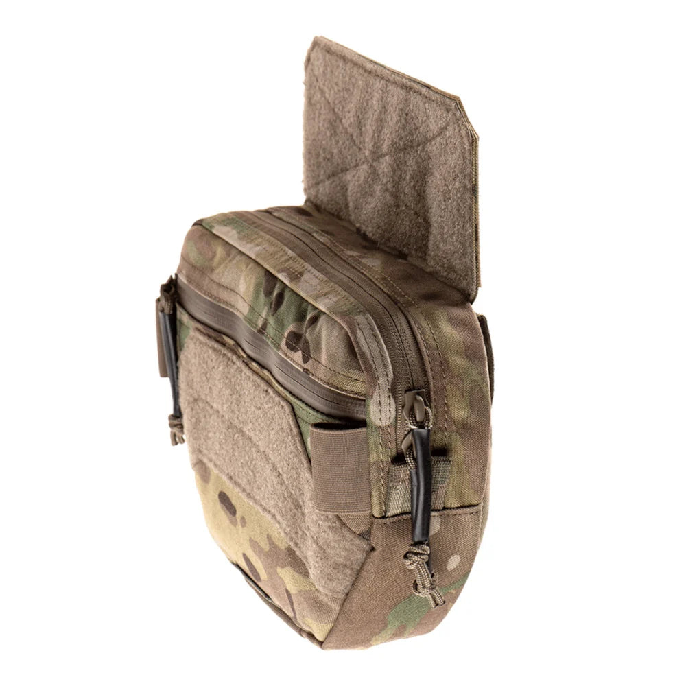 ClawGear - Drop Down Velcro Utility Pouch MultiCam-3-XtraGrej