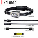 Coast - RL35R Genopladelig Pandelampe Med Stemmestyring 1100 Lumen-3-XtraGrej