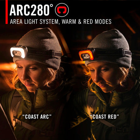 Coast - RL35R Genopladelig Pandelampe Med Stemmestyring 1100 Lumen-7-XtraGrej