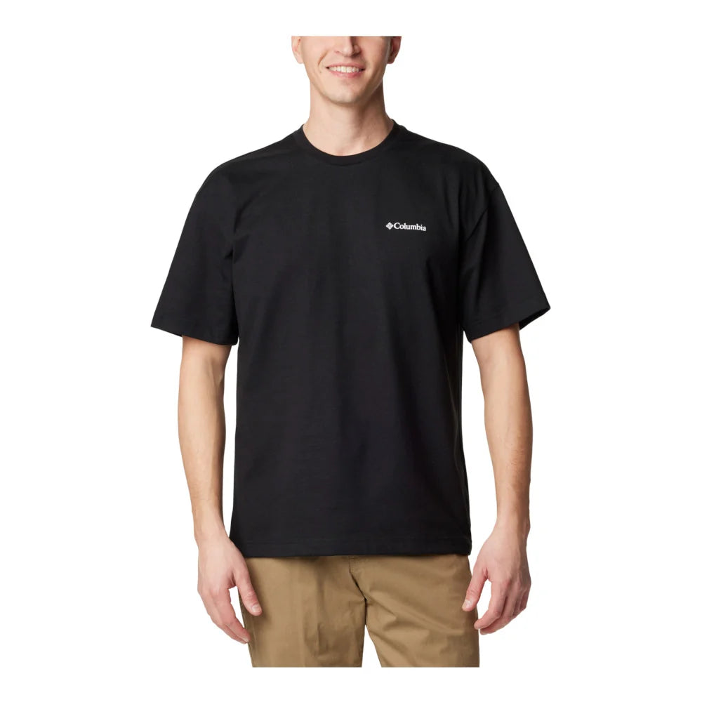 Columbia - Burnt Lake Graphic Herre T-Shirt // Sort-1-XtraGrej