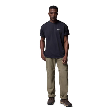 Columbia - Cedar Trail Back Graphic T-shirt // Sort-5-XtraGrej