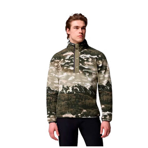 Columbia - Helvetia II Printed Half Snap Fleece Pullover // Safari Sisters-1-XtraGrej