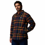 Columbia - Hunter Arch Skjortejakke // Collegiate Navy Track Plaid-2-XtraGrej