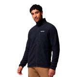 Columbia - Jasper Ridge Pebbled Full Zip Herre fleece // Sort-3-XtraGrej
