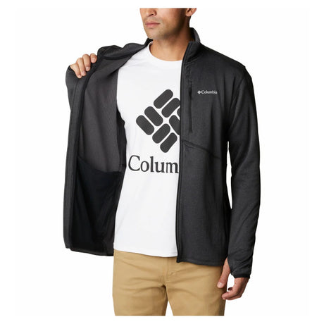 Columbia - Park View Herre Fleece Full Zip // Sort-6-XtraGrej