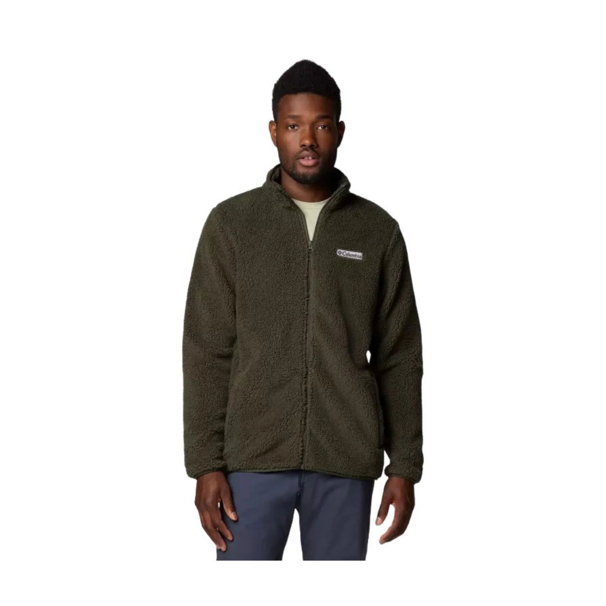 Columbia - Rugged Ridge III Sherpa Full Zip // Olivengrøn-1-XtraGrej