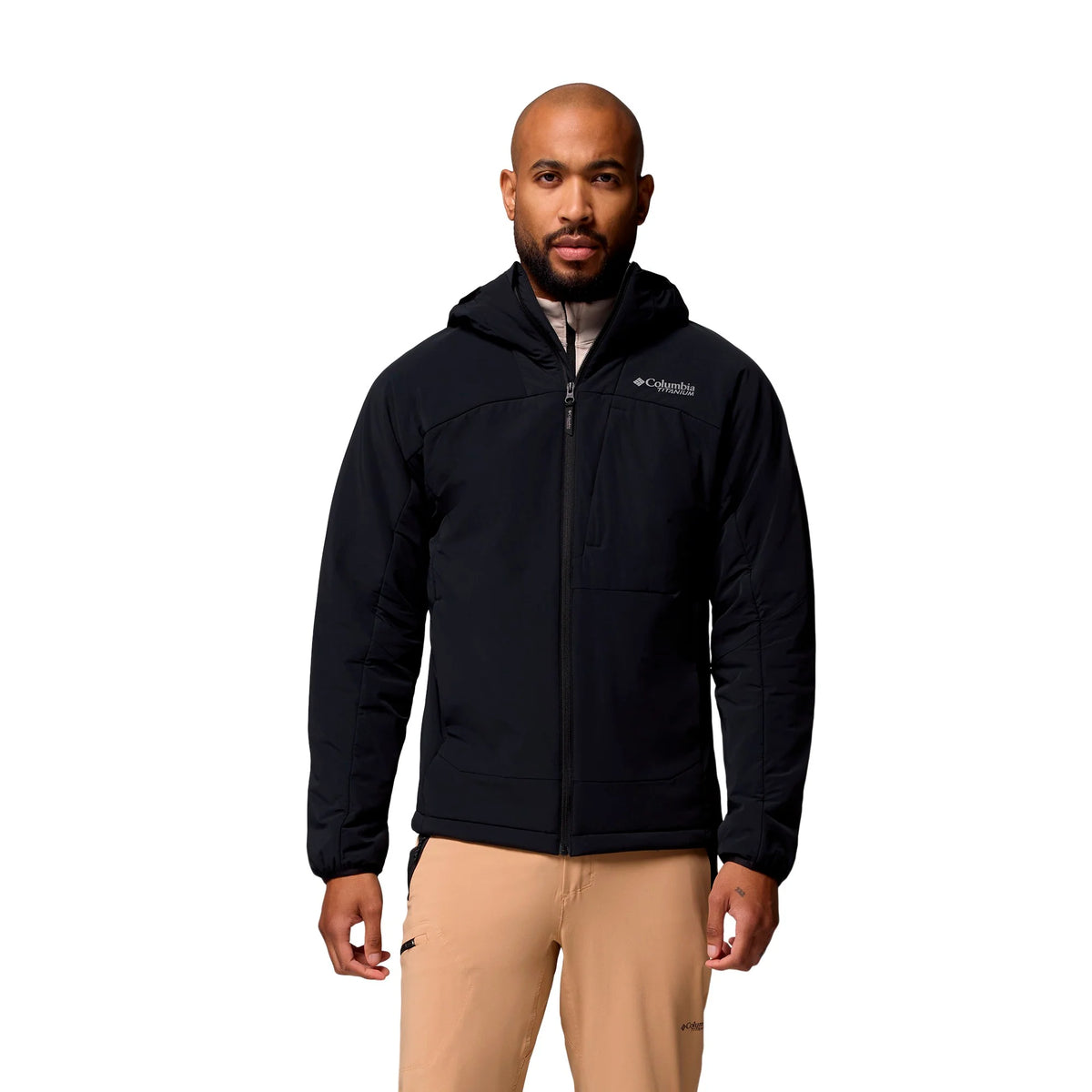 Columbia - Silver Leaf Lite Hooded Herrejakke // Sort-1-XtraGrej