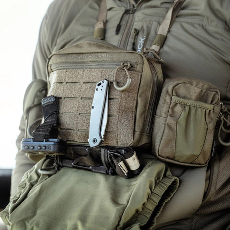 Eberlestock - Fury Chest Pack 2L // Dry Earth-2-XtraGrej