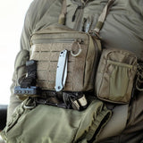 Eberlestock - Fury Chest Pack 2L // Military Green-2-XtraGrej