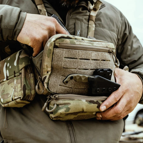 Eberlestock - Fury Chest Pack 2L // Multicam-3-XtraGrej