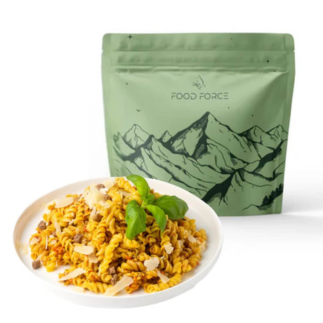 Food Force - Cremet Pasta med Oksekød 150 g (621 kcal)-1-XtraGrej
