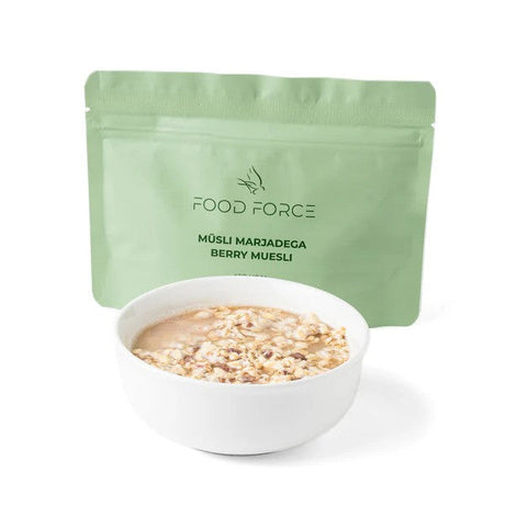 Food Force - Müsli Med Bær 100 g (373 kcal)-1-XtraGrej