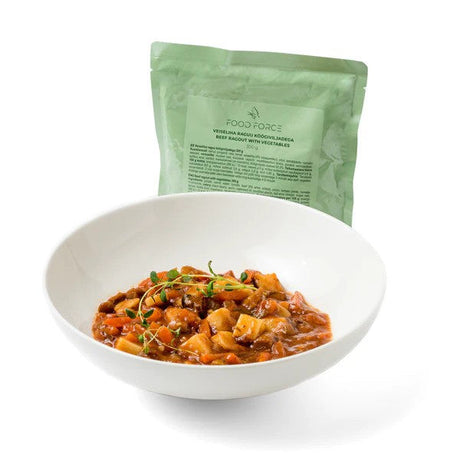 Food Force - Ragout Med Oksekød og Grøntsager 300 g (210 kcal)-1-XtraGrej