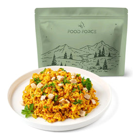 Food Force - Stegte Ris med Kylling 150 g (597 kcal)-1-XtraGrej