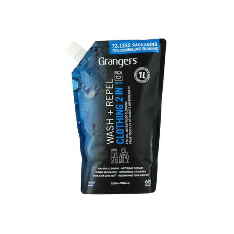 Grangers - OWP 2 i 1 Wash + Repel Clothing 1L-1-XtraGrej