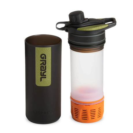 Grayl - Geopress Flaske Med Vandrensefilter 710ml // Sort Camo-2-XtraGrej
