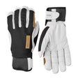 Hestra - Ergo Grip Active Wool Terry 5-Finger Handske // Black/Offwhite-1-XtraGrej