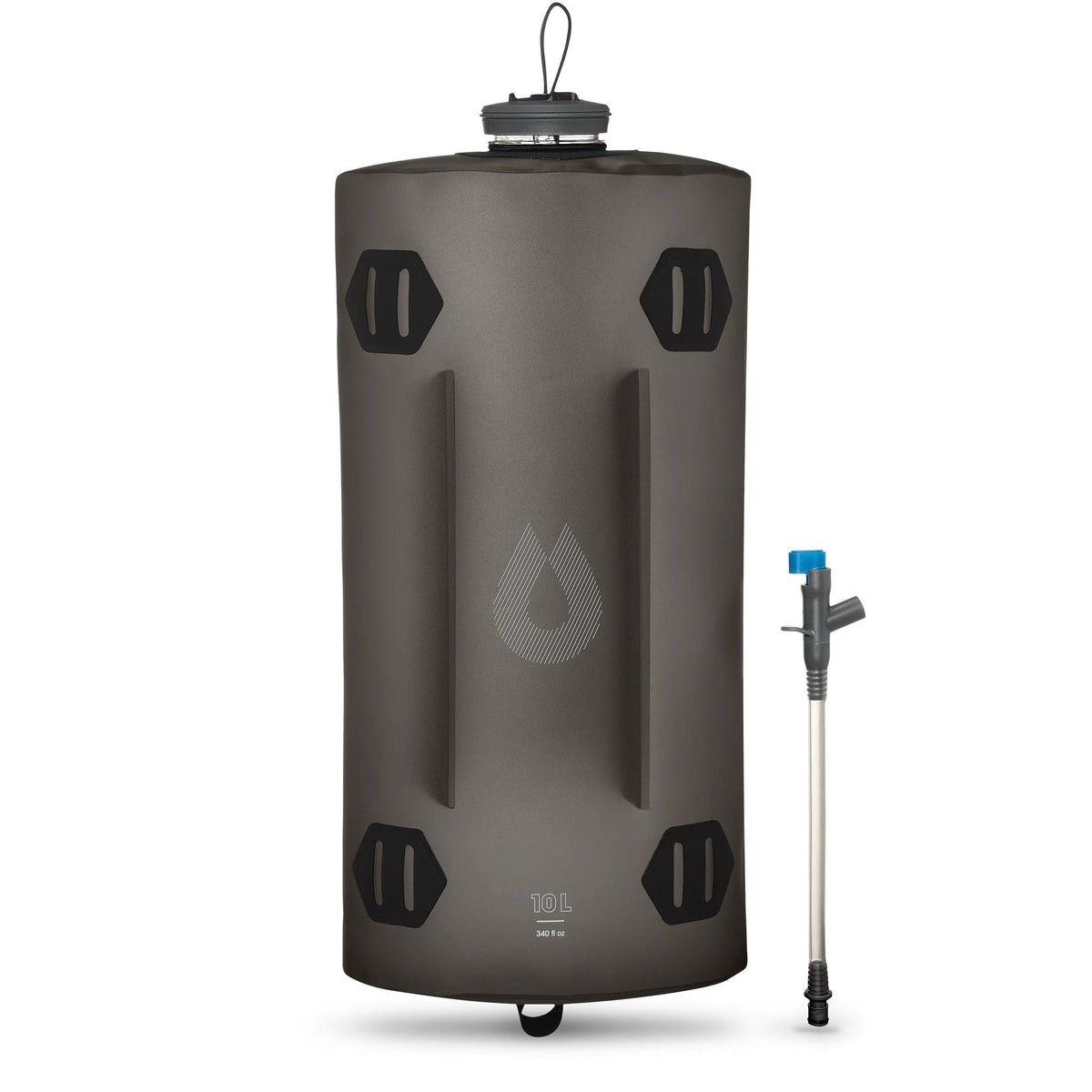 Hydrapak - Seeker Vandopbevaring 10L // Mammoth Grey-1-XtraGrej
