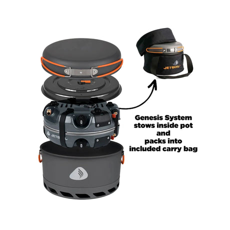 Jetboil - Genesis Basecamp System // Orange-2-XtraGrej