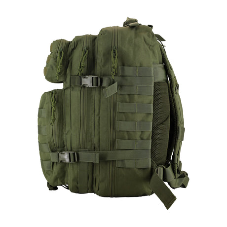 K-Force - Tactical Assault Rygsæk Large 40L // Olivengrøn-4-XtraGrej